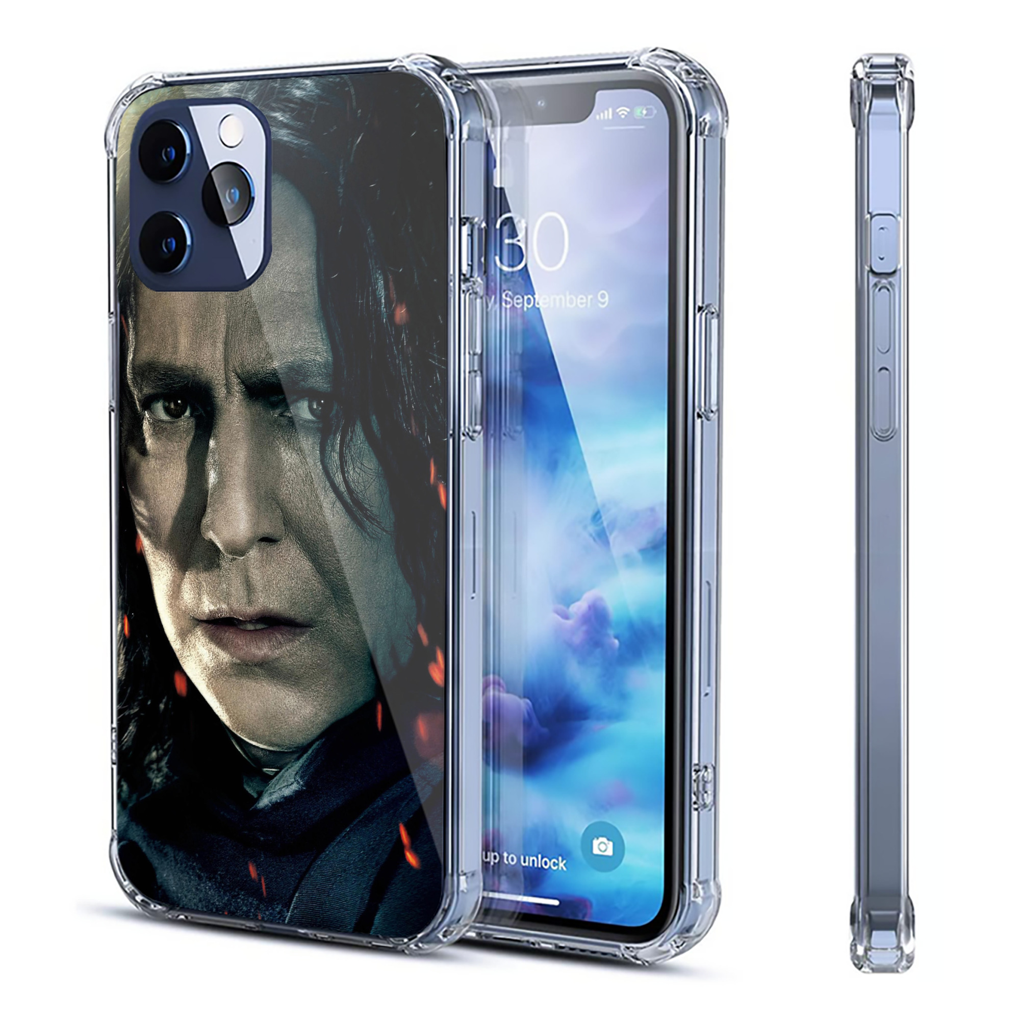 （画像用） Harry Potter ハリー・ポッターシリーズ 【iPhone 12シリーズ対応】透明スマホケース（クリアソフトケース）